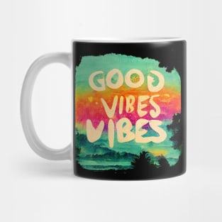 Double dose of Good Vibes. Mug